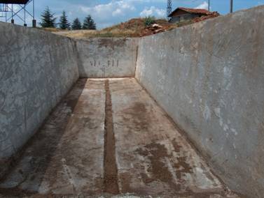 Betondan yap?lm?? bir silaj ukuru